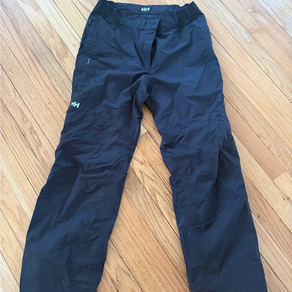 Helly Hansen Black Women's Outdoor Rain Pants
